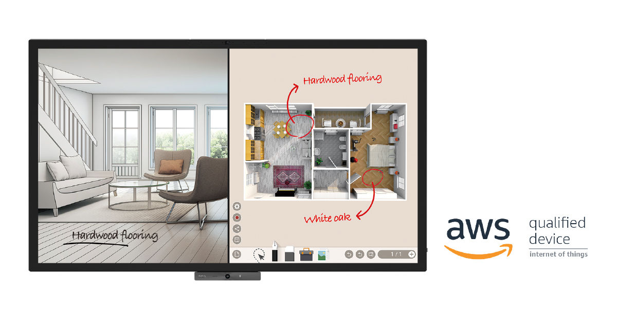 benq-erweitert-das-duoboard-und-die-rp-serie-interaktiver-displays-für-den-aws-partner-geraetekatalog-um-erfolgreiche-iot-lösungen-mit-amazon-kompatibilität zu liefern