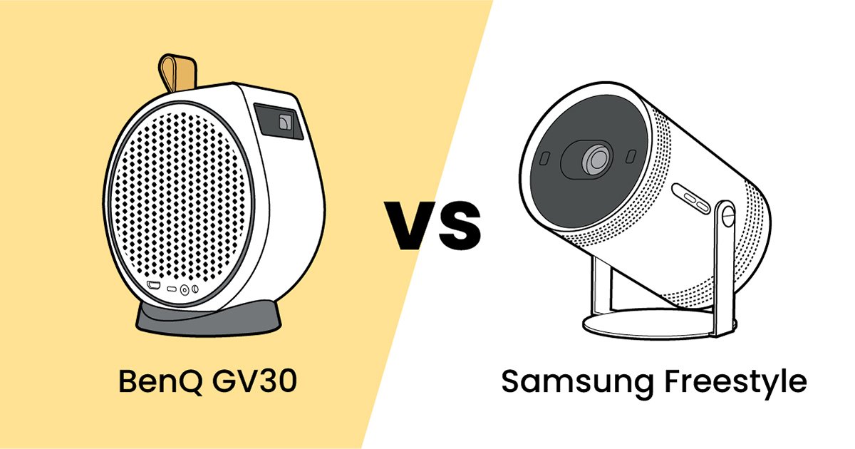 Benq GV30 vs. Samsung Freestyle