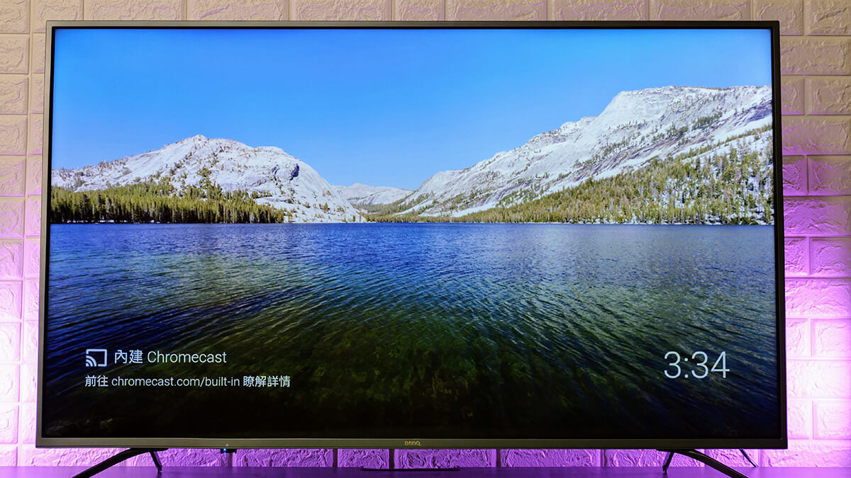 Android電視內建chromecast