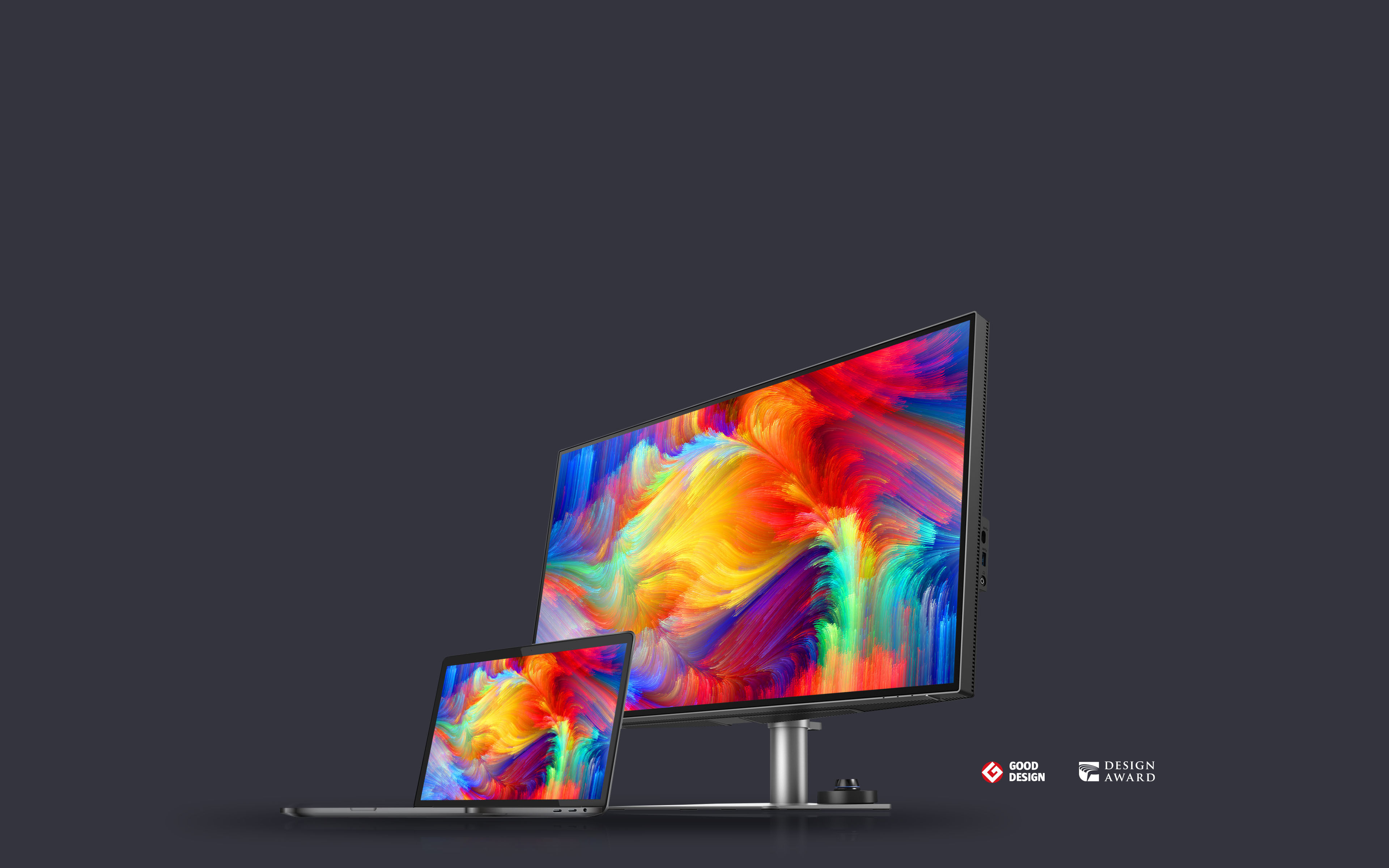 Der ideale Monitor für Designer kompatibel mit DCI-P3 und Thunderbolt 3 Unterstützung sorgt für ein effizientes Arbeitserlebnis.