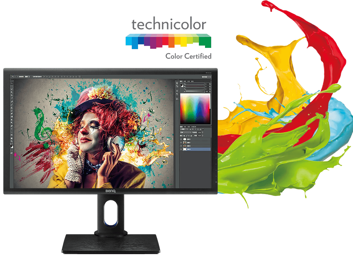 Die Technicolor Zertifizierung ist nur Geräten vorbehalten, die den strengen Forderungen des Technicolor Color Certified-Programms gerecht werden. So können sich Designer zu 100% auf konsistente Farben verlassen.