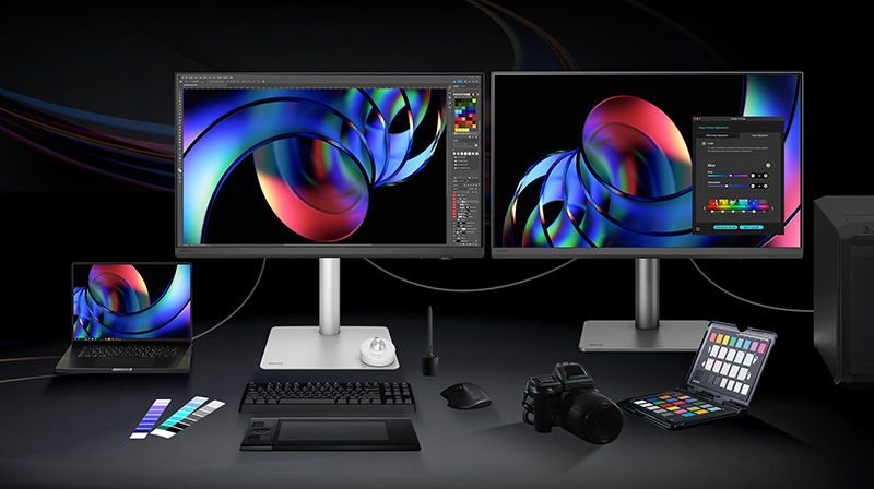 BenQ 專業顯示器 到府校色服務