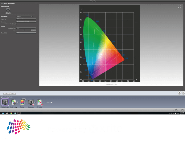 Palette Master Element zur Kalibrierung und Optimierung der Farbleistung.