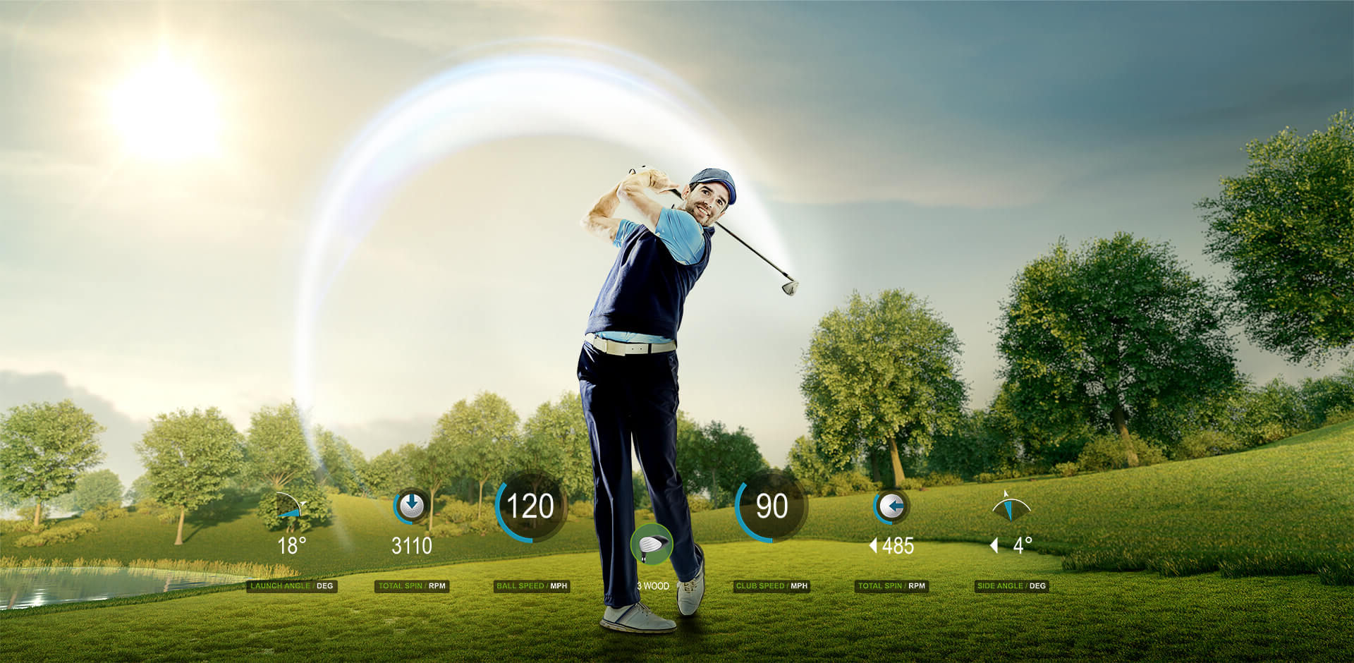 BenQ Installation Projectors offers you real progress with realistic golf simulation for you to practice at home or garage