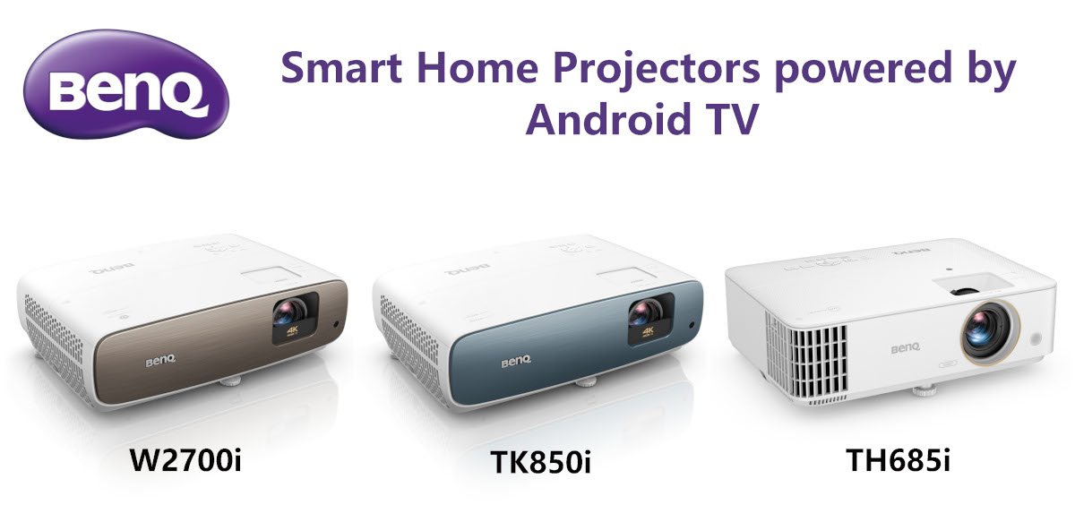 Google Android TV auf BenQ W2700i, TK850i, TH685i