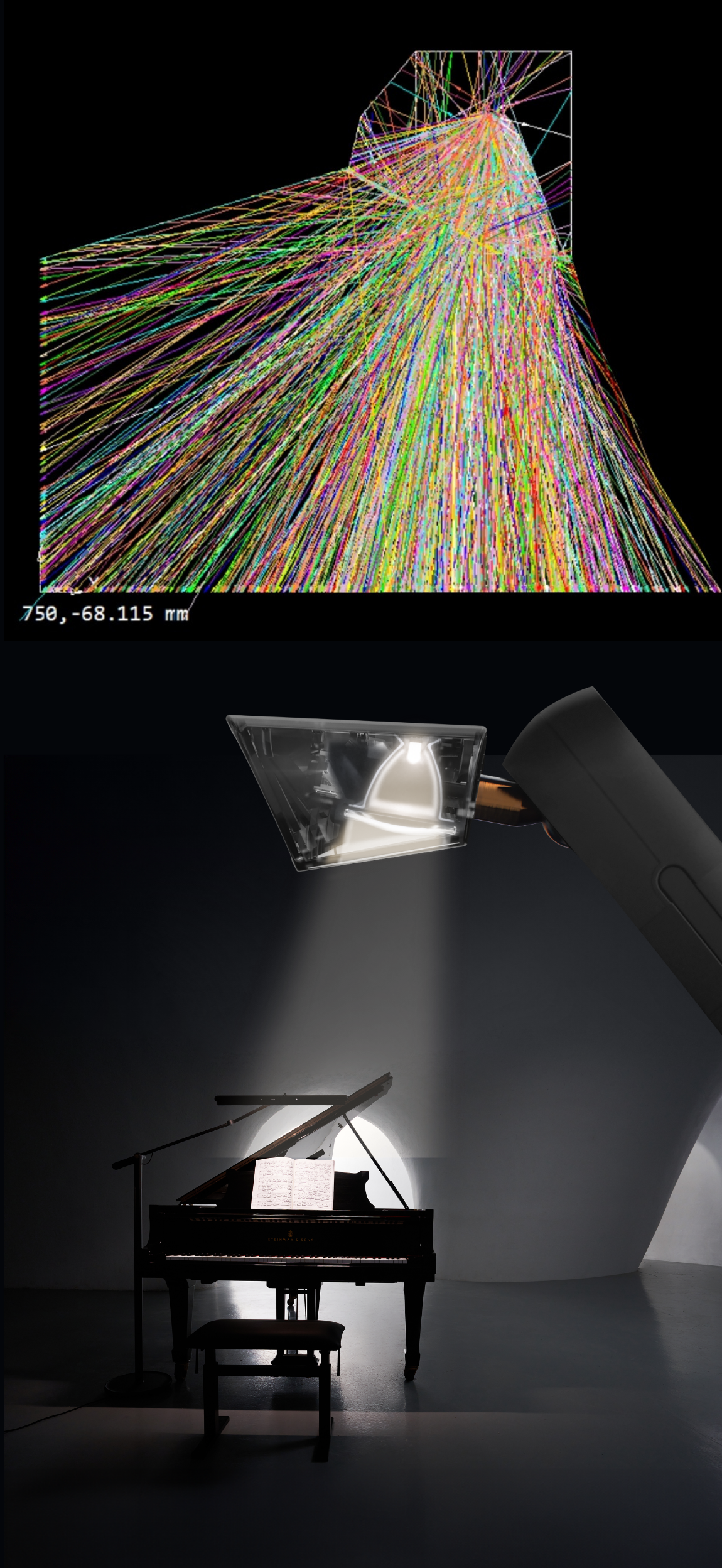 benq stereo-light simulation