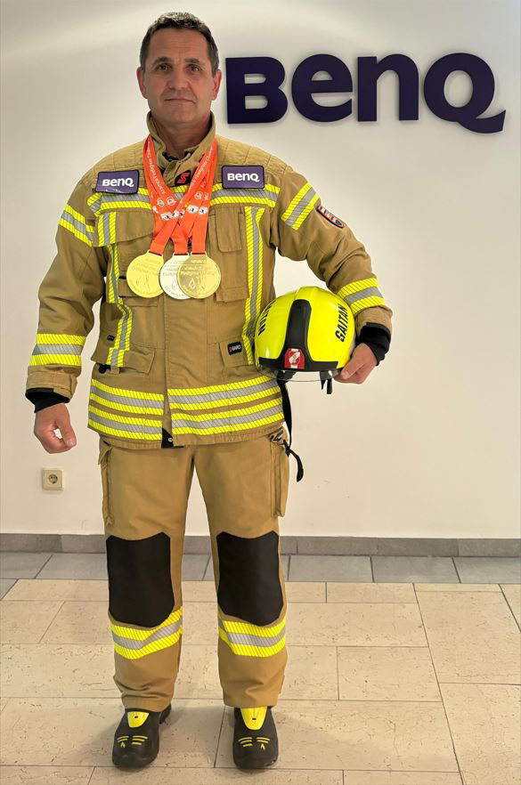 BenQ Supporting Heroes Who Inspire – Partnering with Adrian Gaitan, Champion Firefighter