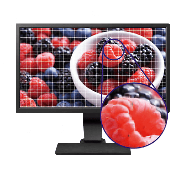 1080p Full HD-Auflösung mit geringerer Detailgenauigkeit.