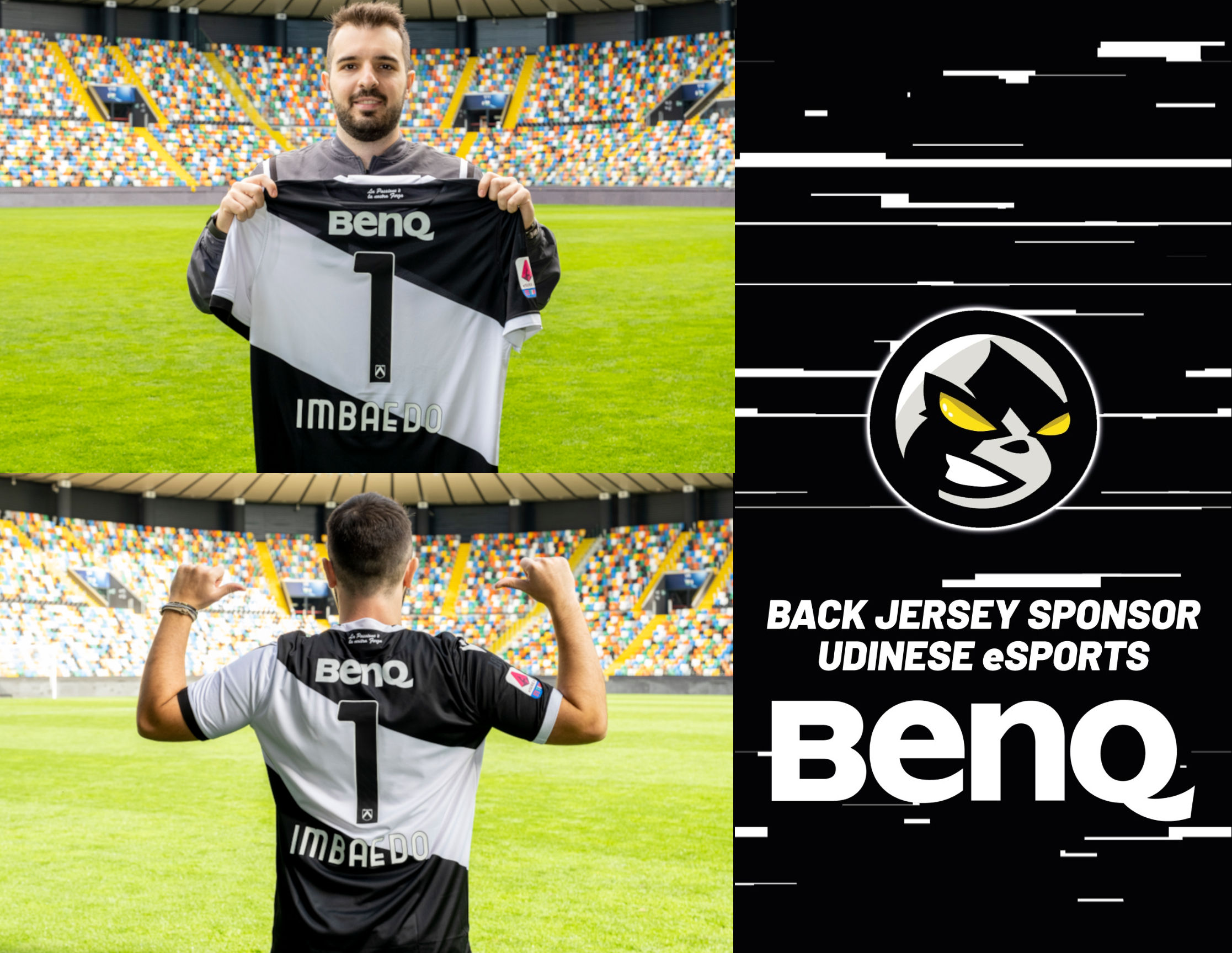 Udinese eSports scores partnership with BenQ - Esports Insider