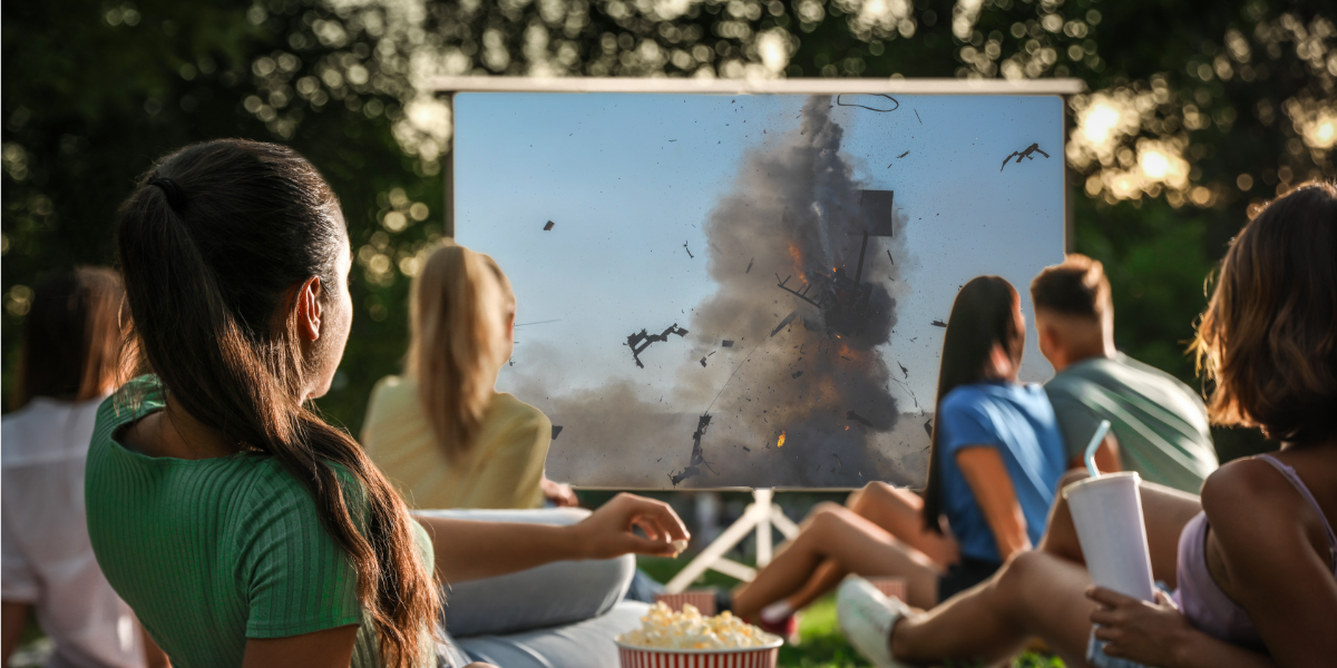 BenQ's projectors provide you with the best choices for your daytime outdoor use.