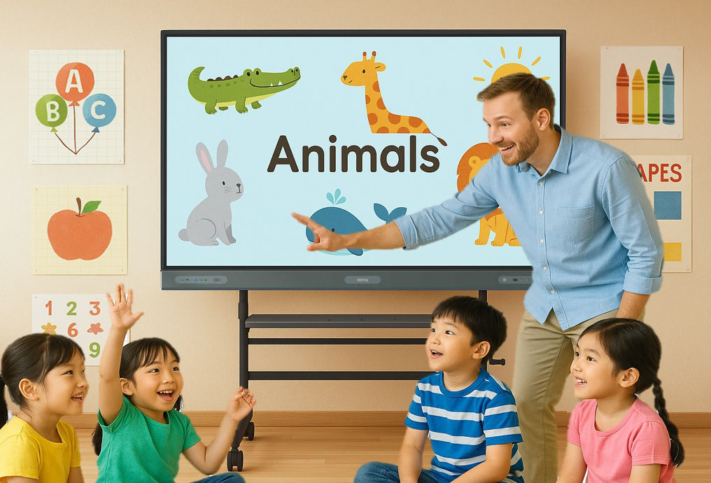 BenQ Board バイリンガル幼稚園向け