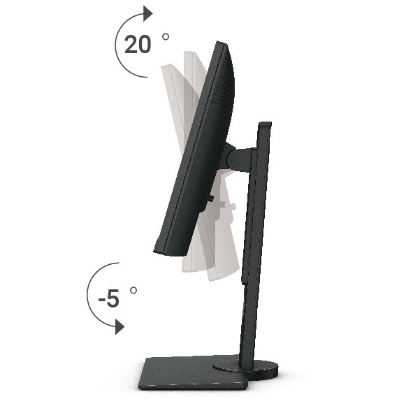 BenQ BL2381T offers tilting, swiveling, pivoting, and height adjustment.