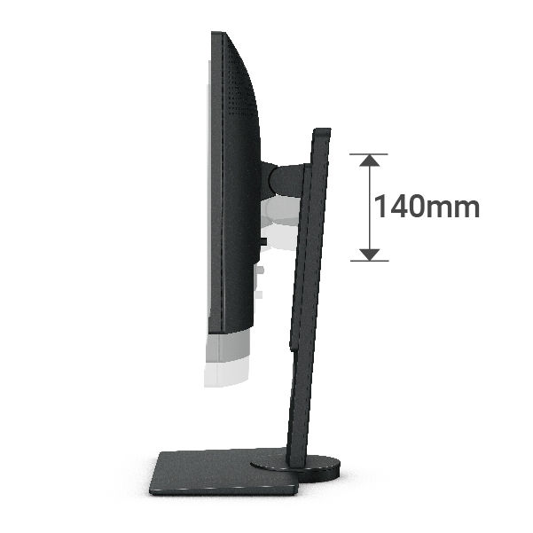 BenQ BL2381T offers tilting, swiveling, pivoting, and height adjustment.