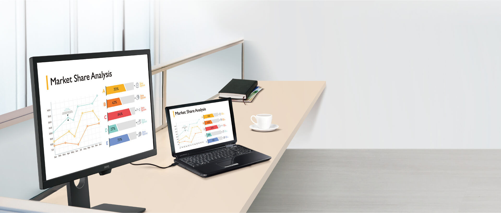 Business-Monitor der BenQ BL-Serie: Bildqualität der Extraklasse und ergonomisches Design für mehr Produktivität