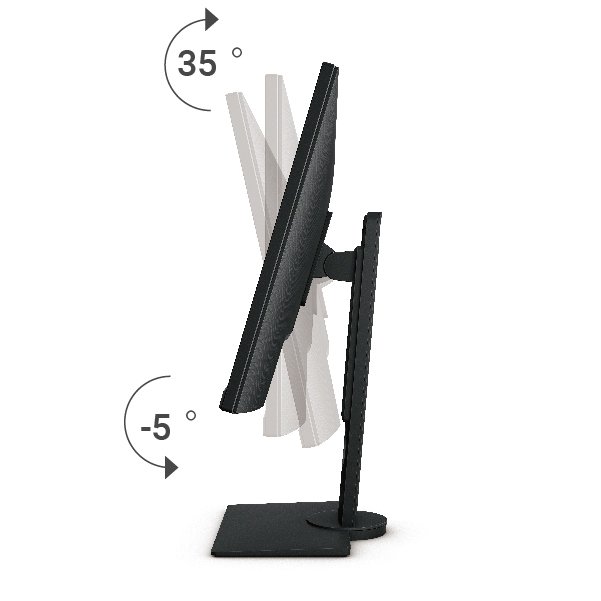 BenQ BL2780T offers tilting, swiveling, pivoting, and height adjustment.