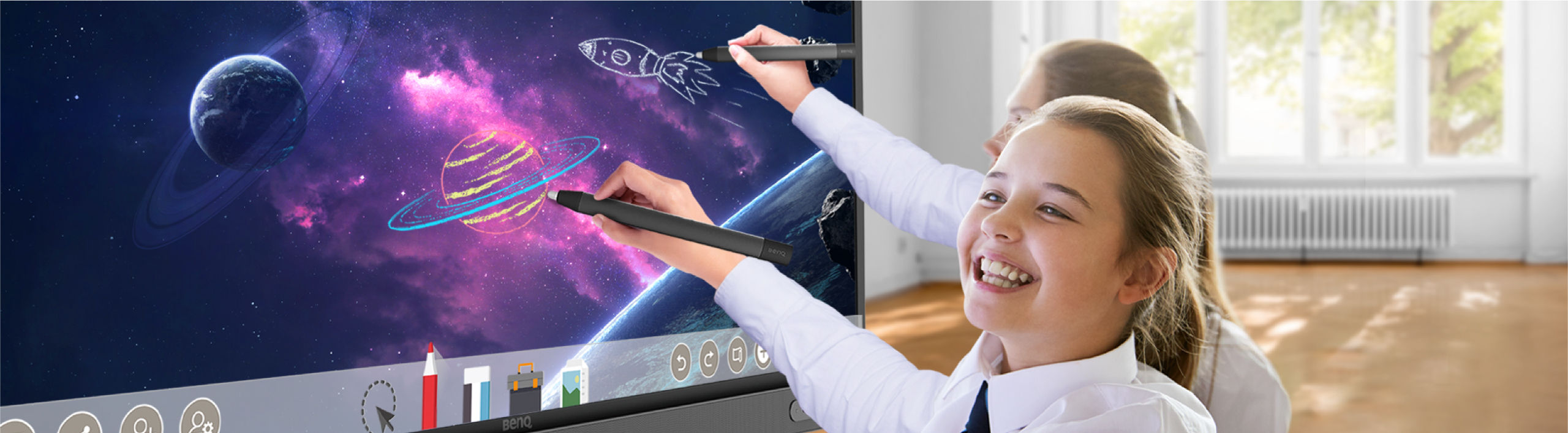 BenQ InstaShow Wireless Presentation System Interactive Flat Panels