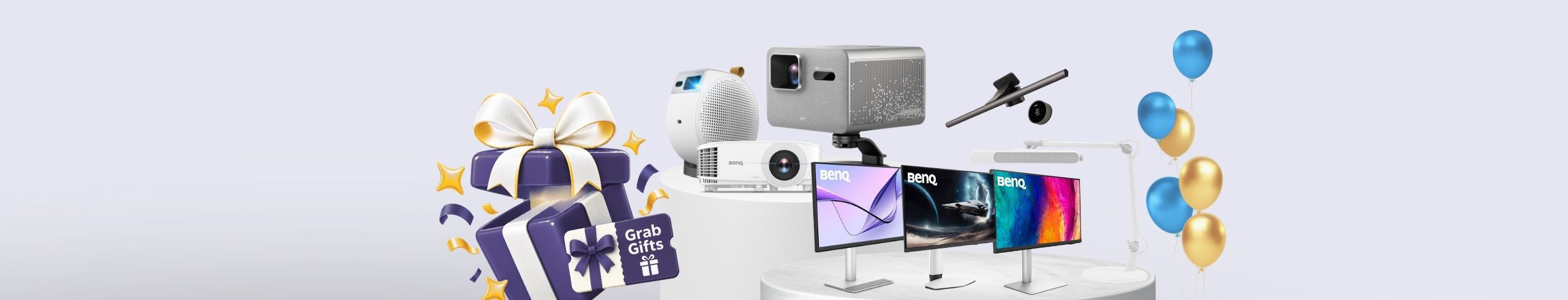 Buy BenQ - Get Rewarded with GrabGifts