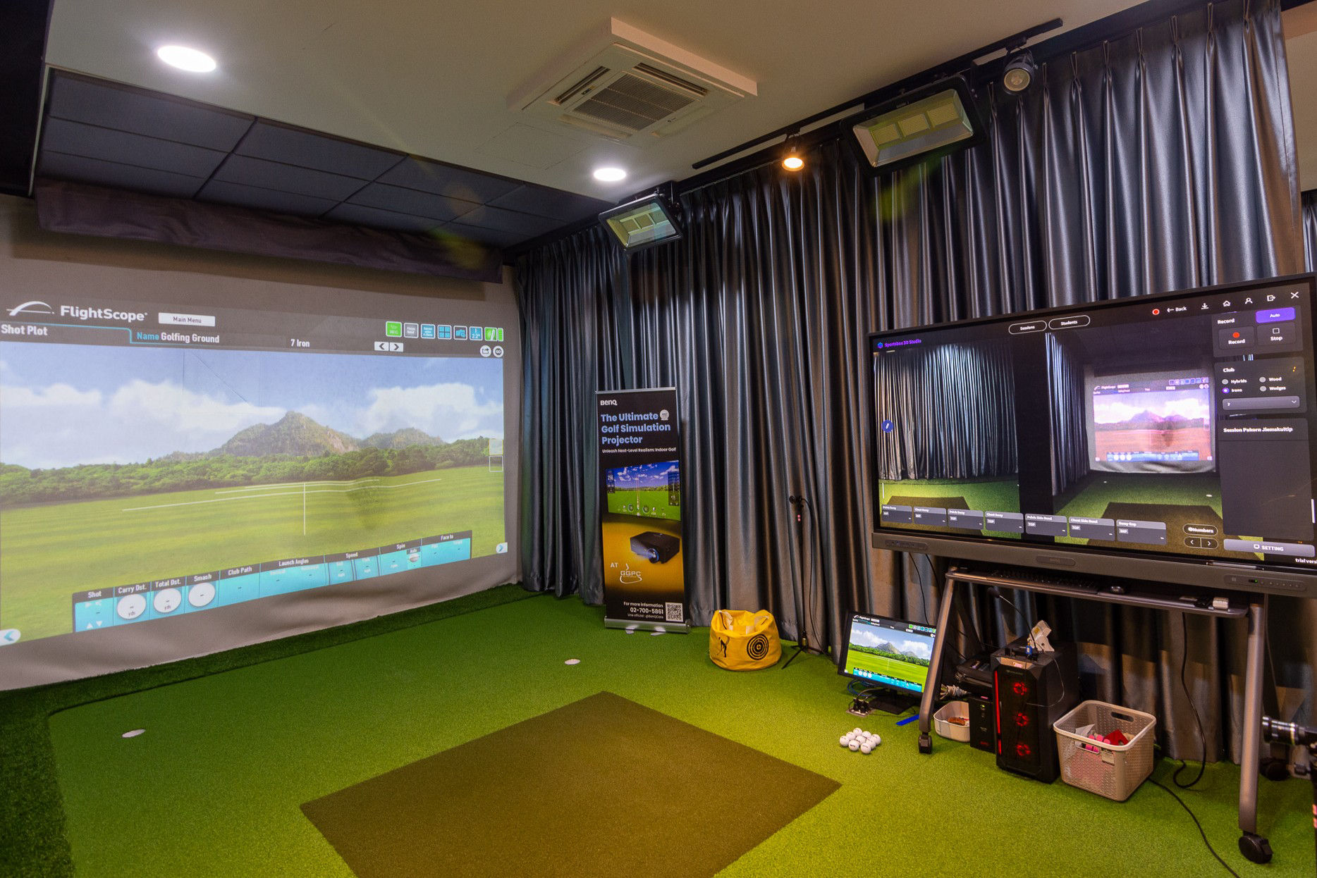golfing ground performance center caoching environment