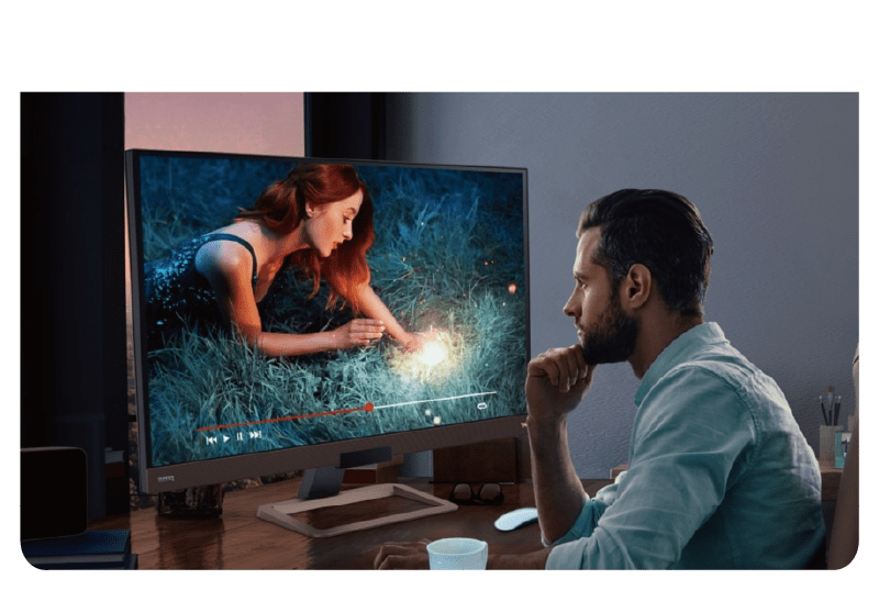 BenQ 電影俱樂部 - 影音娛樂護眼螢幕-EW系列