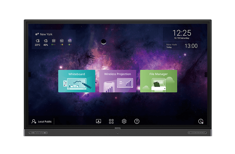 BenQ Buiness - 視訊協作會議室解決方案 - 商用互動觸控顯示器