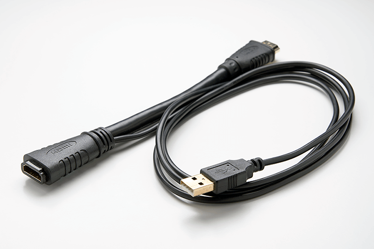 the power supply adapter cable