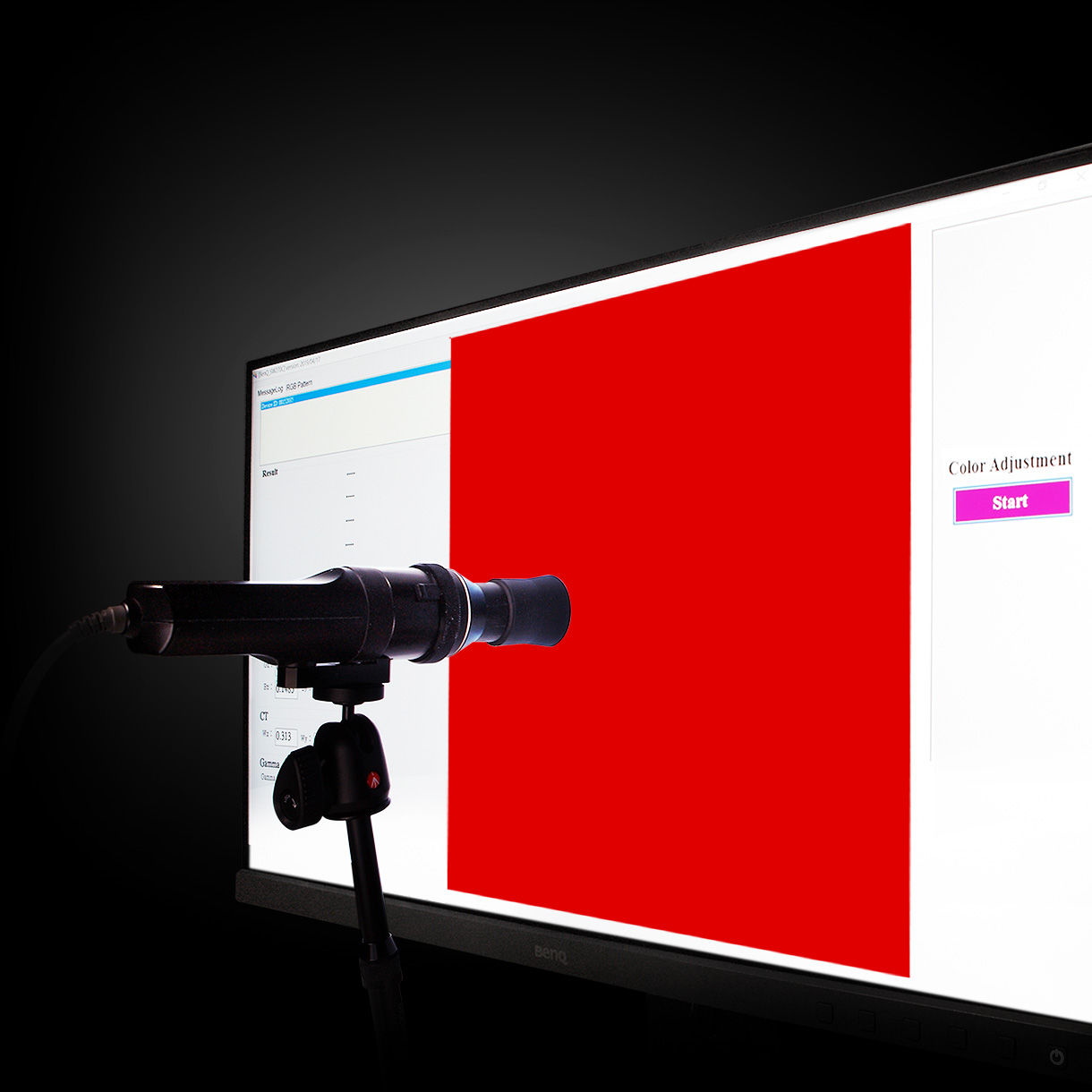BenQ DesignVue monitors feature meticulous factory calibration, so designers make full use of total display color accuracy from the get go.