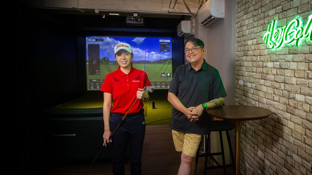 Hey Golf 創辦人 Jason 營造室內高爾夫社交秘境