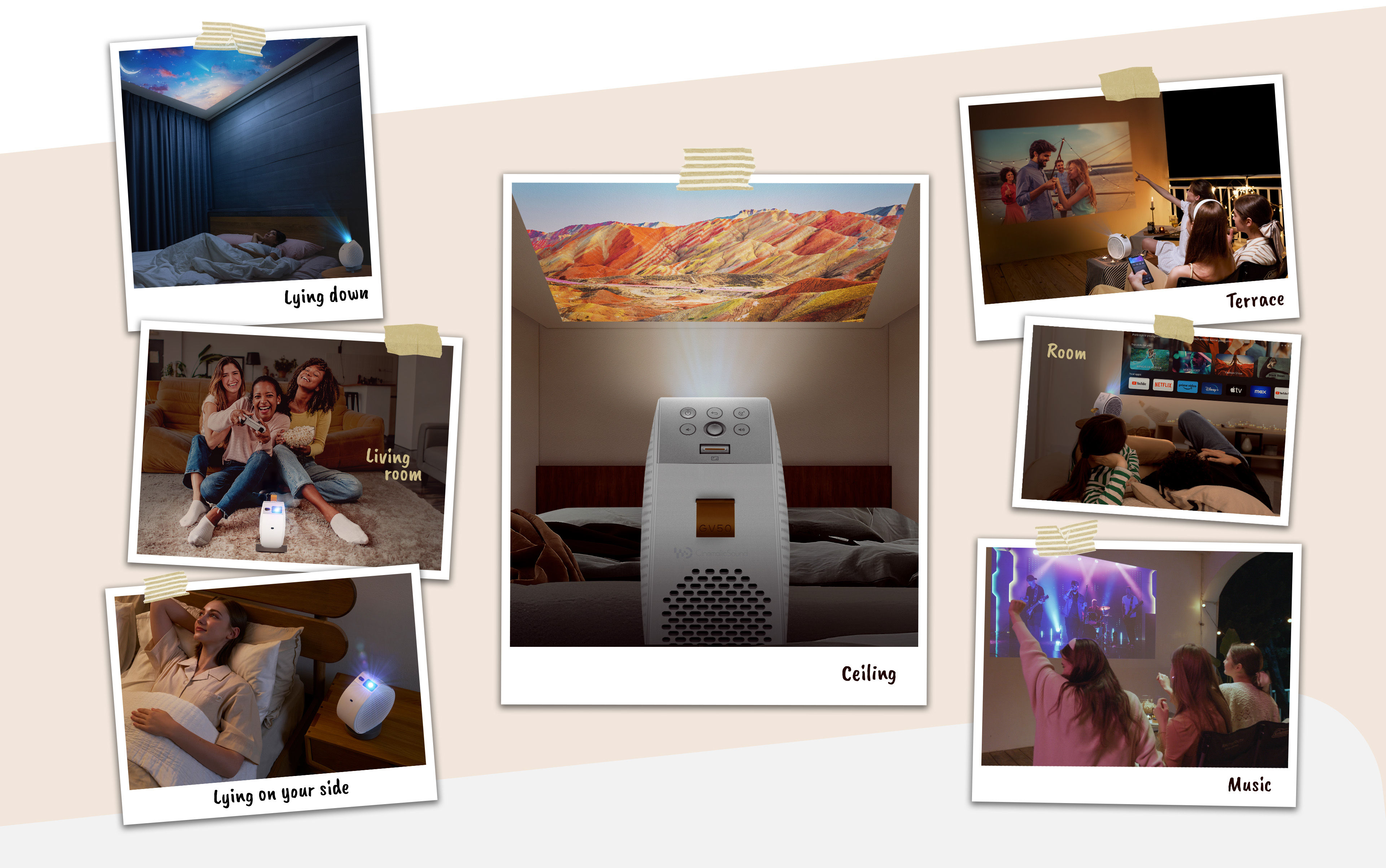 BenQ Ceiling Projector - Project movie onto Ceiling | BenQ US