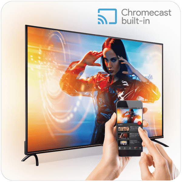 HDR 護眼大型液晶 E50-730 - Chromecast built-in 解放手機 享受大畫面