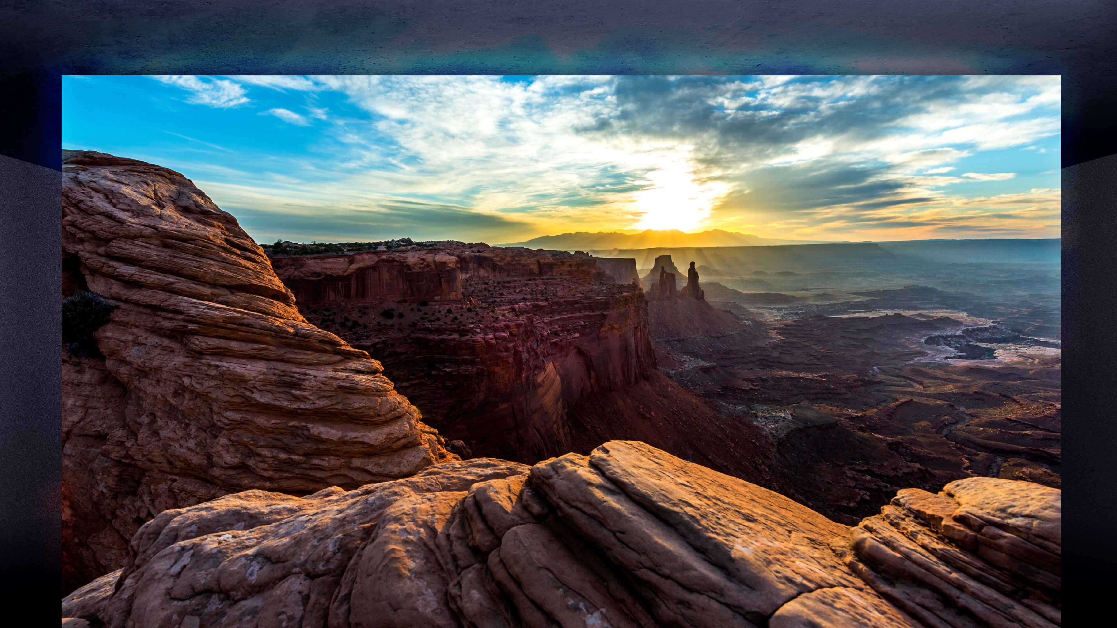 the 4K UHD 3840x2160 resolution with 8.3 million distinct pixels