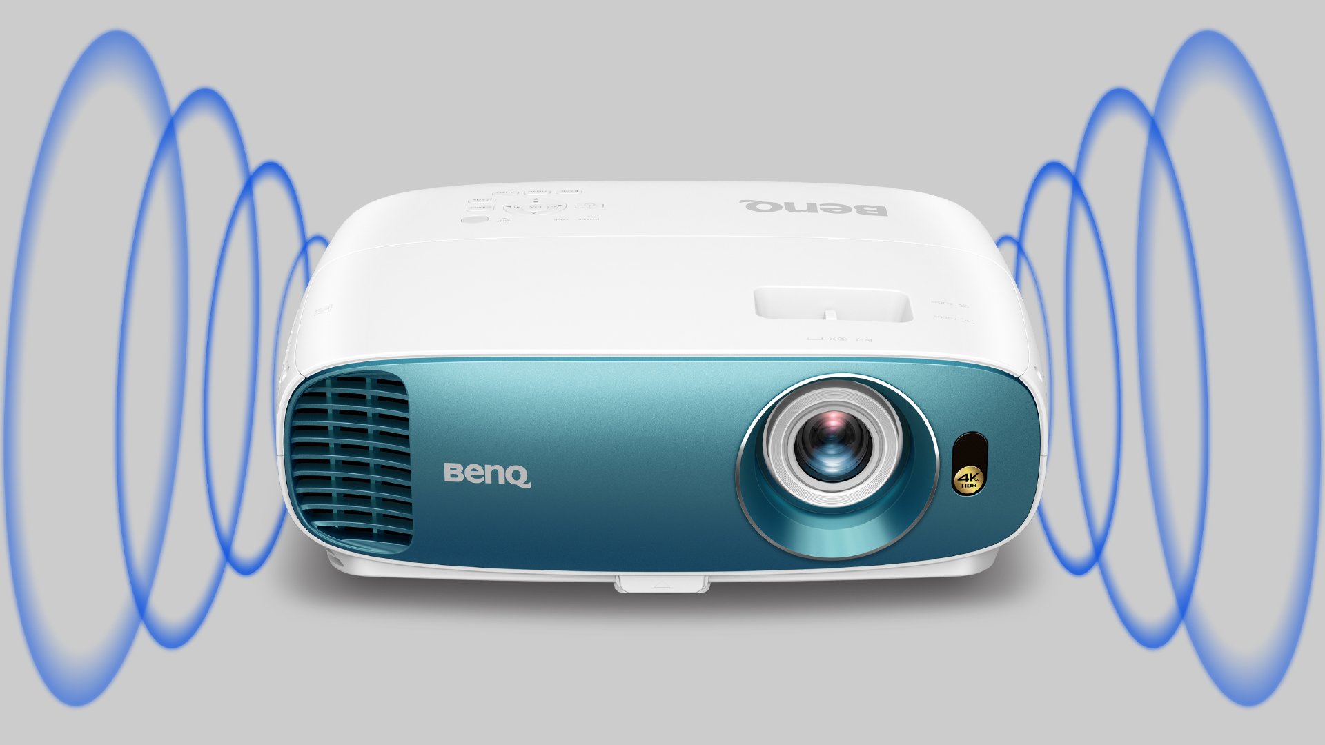 The 5Wx2 chambered speakers of BenQ projector