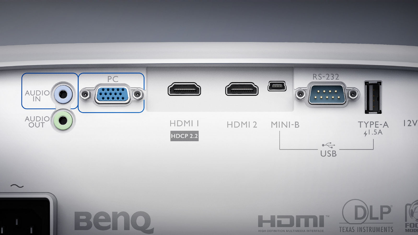 BenQ TK850i's IO port