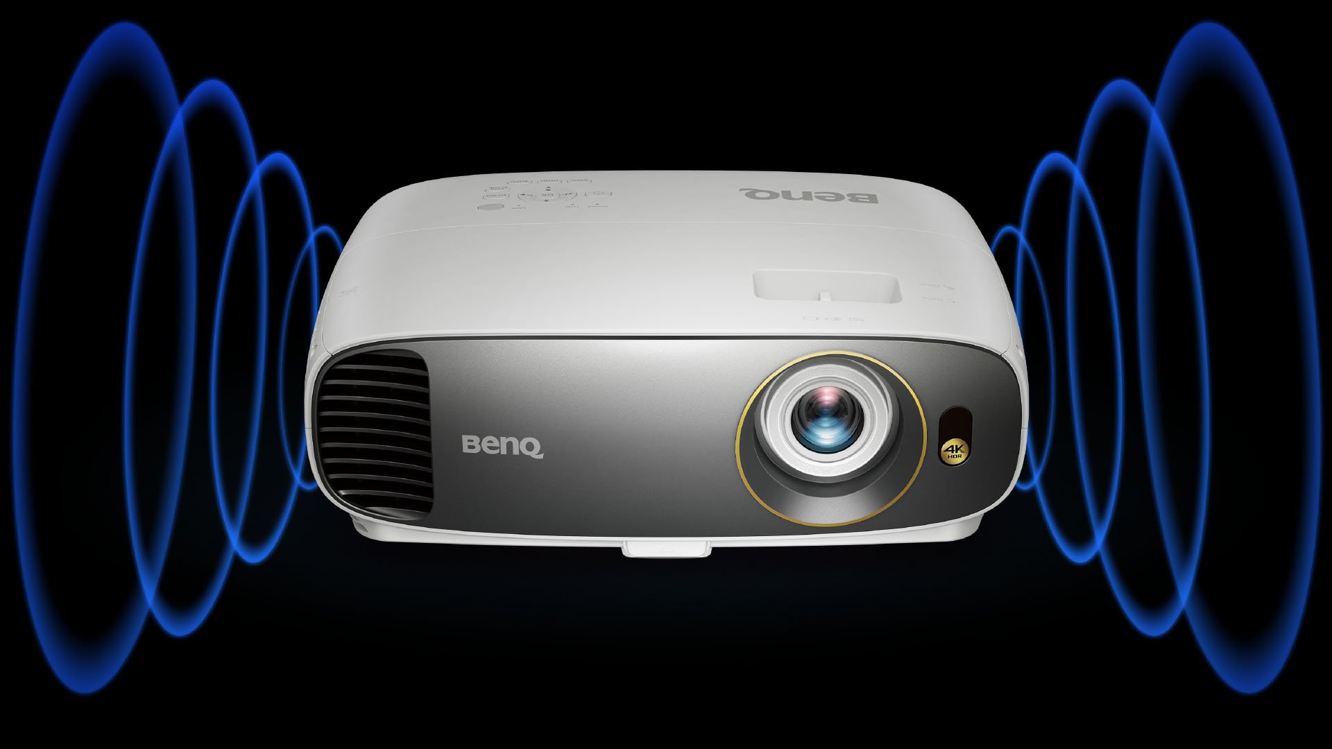BenQ audio-enhancing technology with 5W chambered speaker