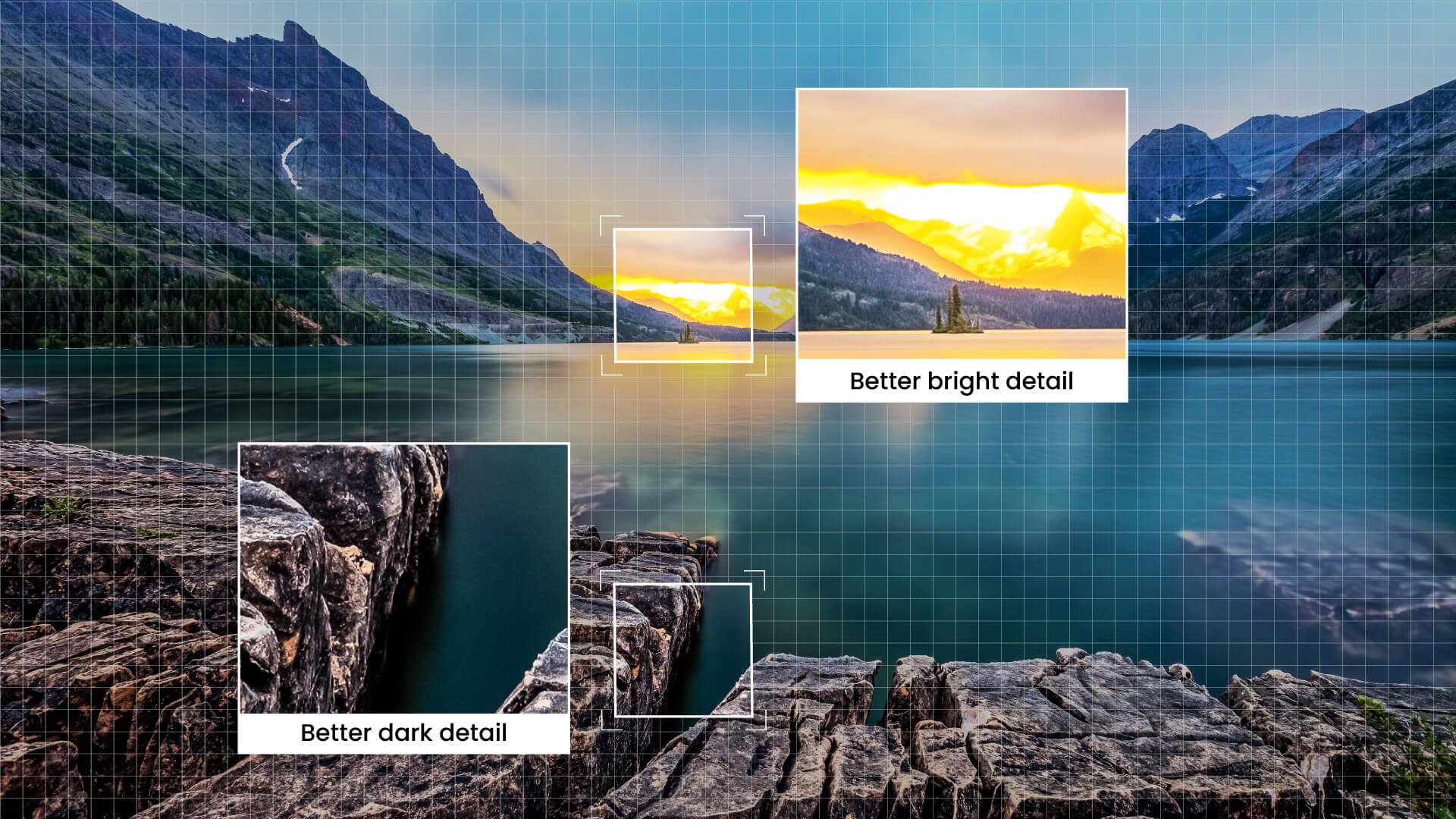 W5800 applying the industry-leading Local Contrast Enhancer (LCE) algorithm for greater dark and bright details