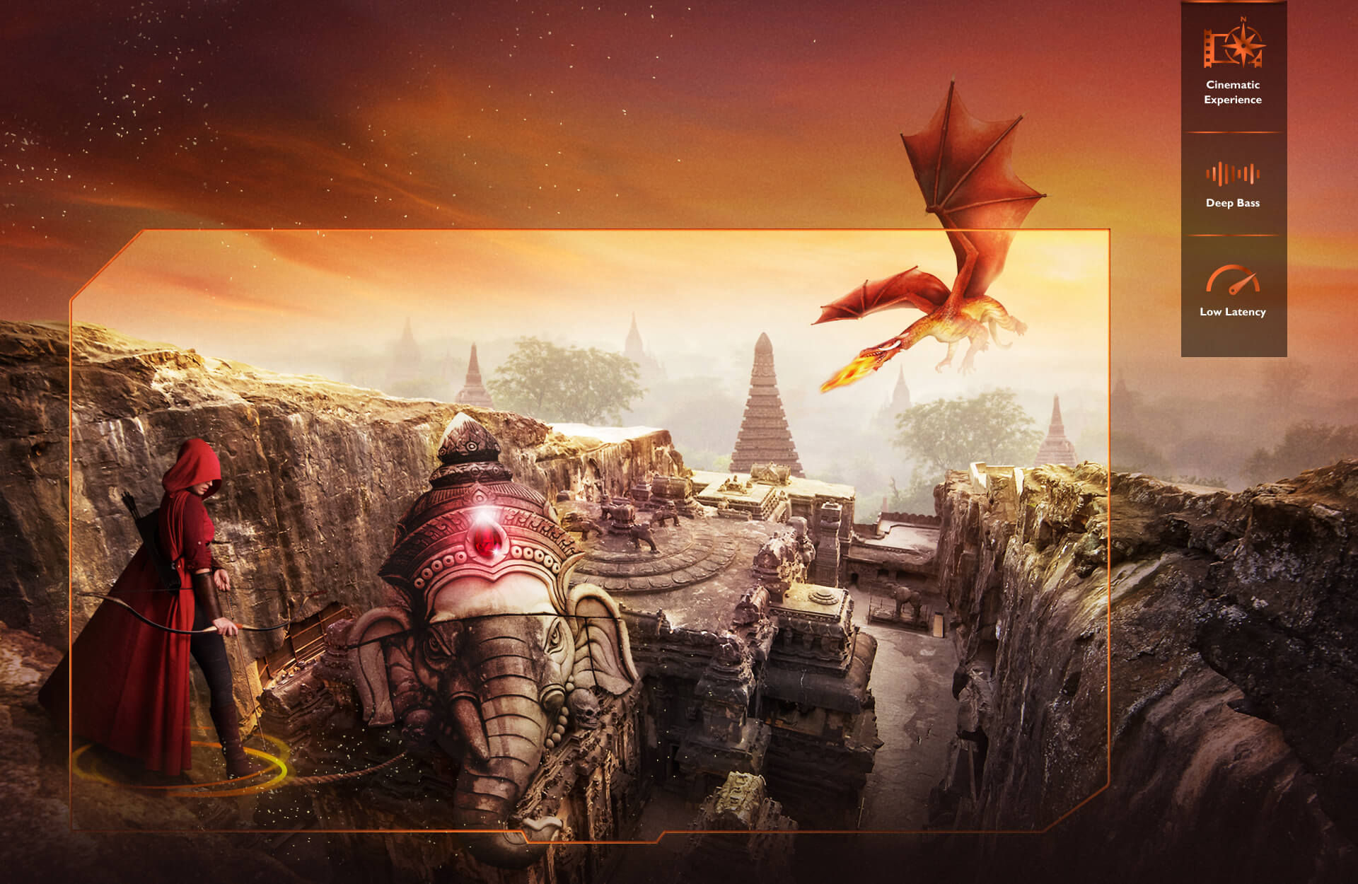 BenQ X1300i Full Cinematic Immersion for RPG