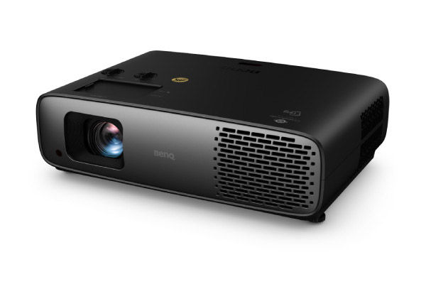 BenQ Carry Case for TK705i, TK705STi, GP100A and GP520 with a side-by-side layout storing the projector, remote, and accessories neatly