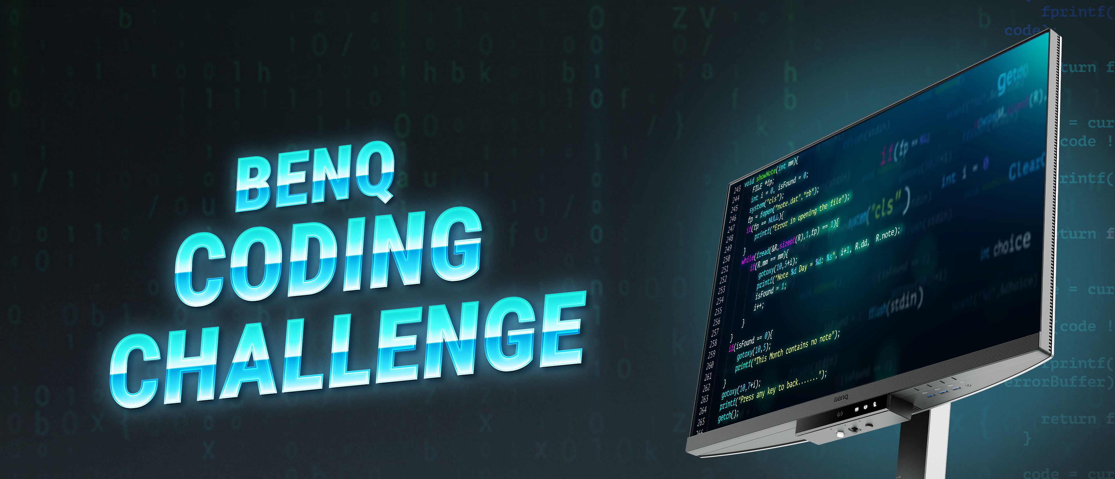 BenQ monitors for programming