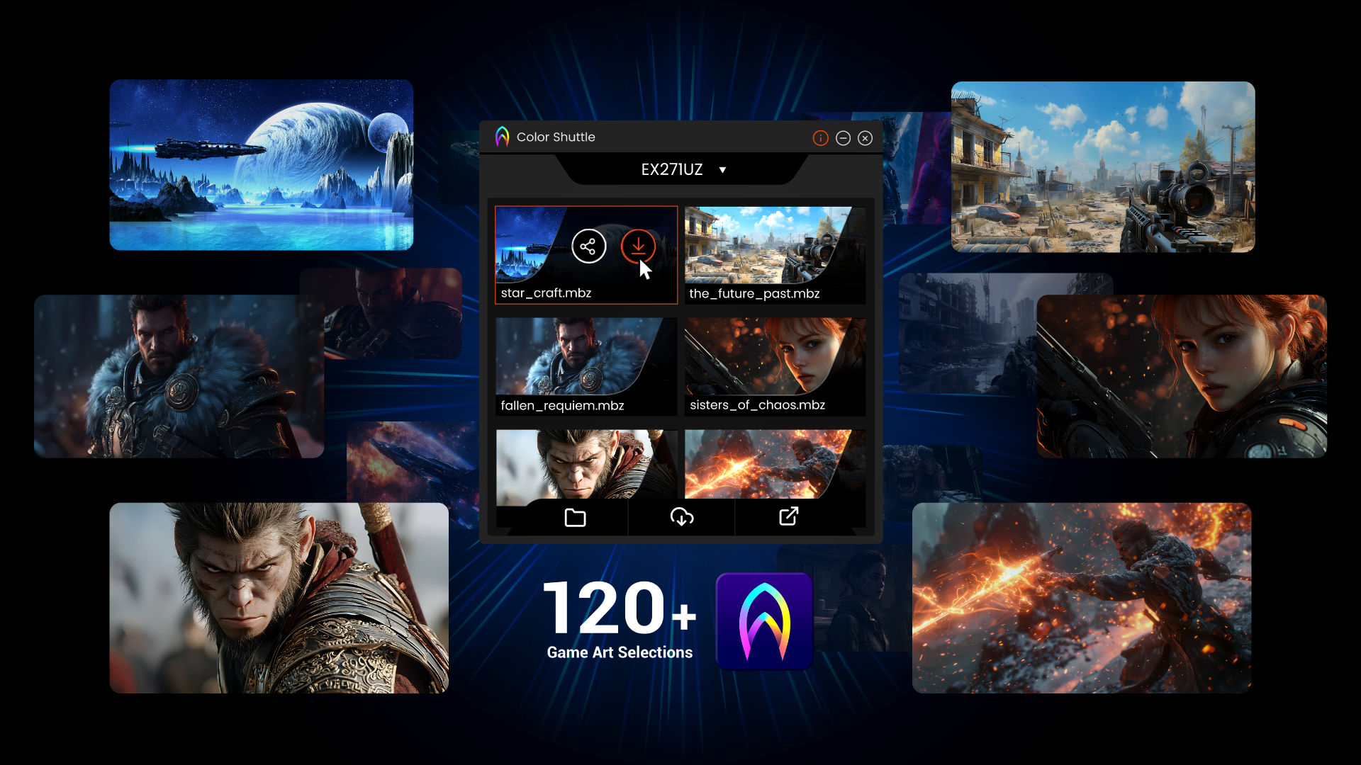 How MOBIUZ Color Shuttle Elevates Gaming Visuals through Smart Game Art
