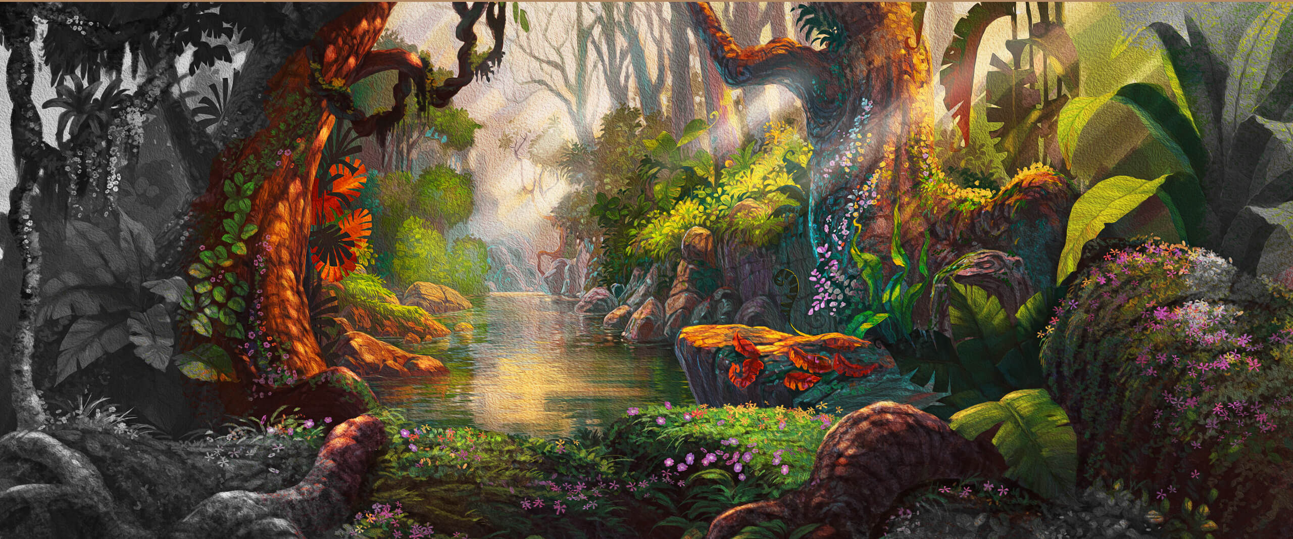 ne voyez que des couleurs vibrantes dans les lignes et les formes avec le pd2705u