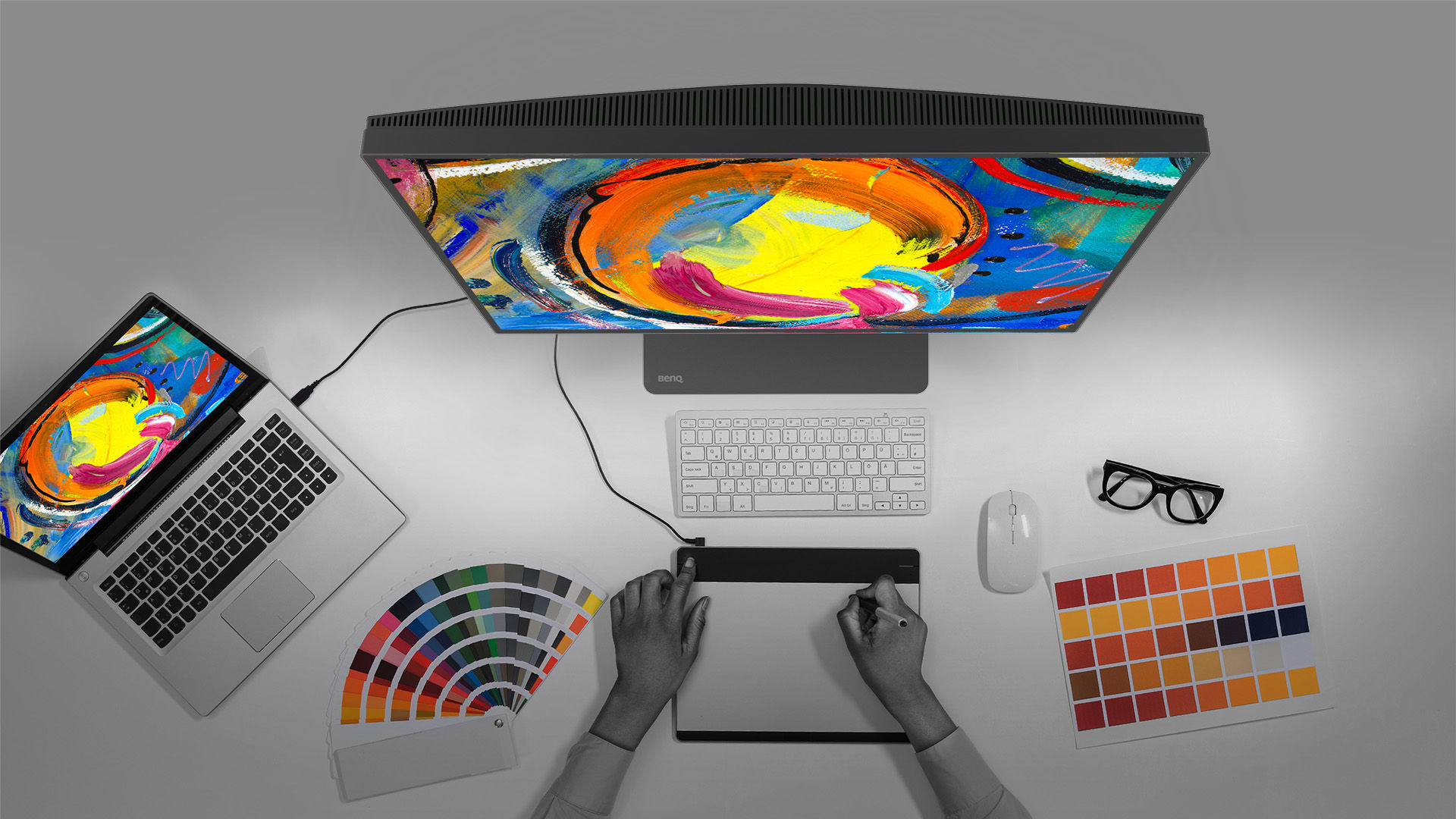 Màn hình BenQ DesignVue với các chế độ màu đa dạng cho bạn thỏa sức sáng tạo