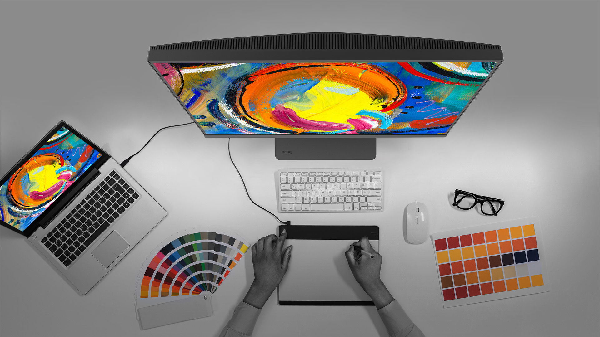 BenQ DesignVue Monitors with Attentive Color Modes for Creators