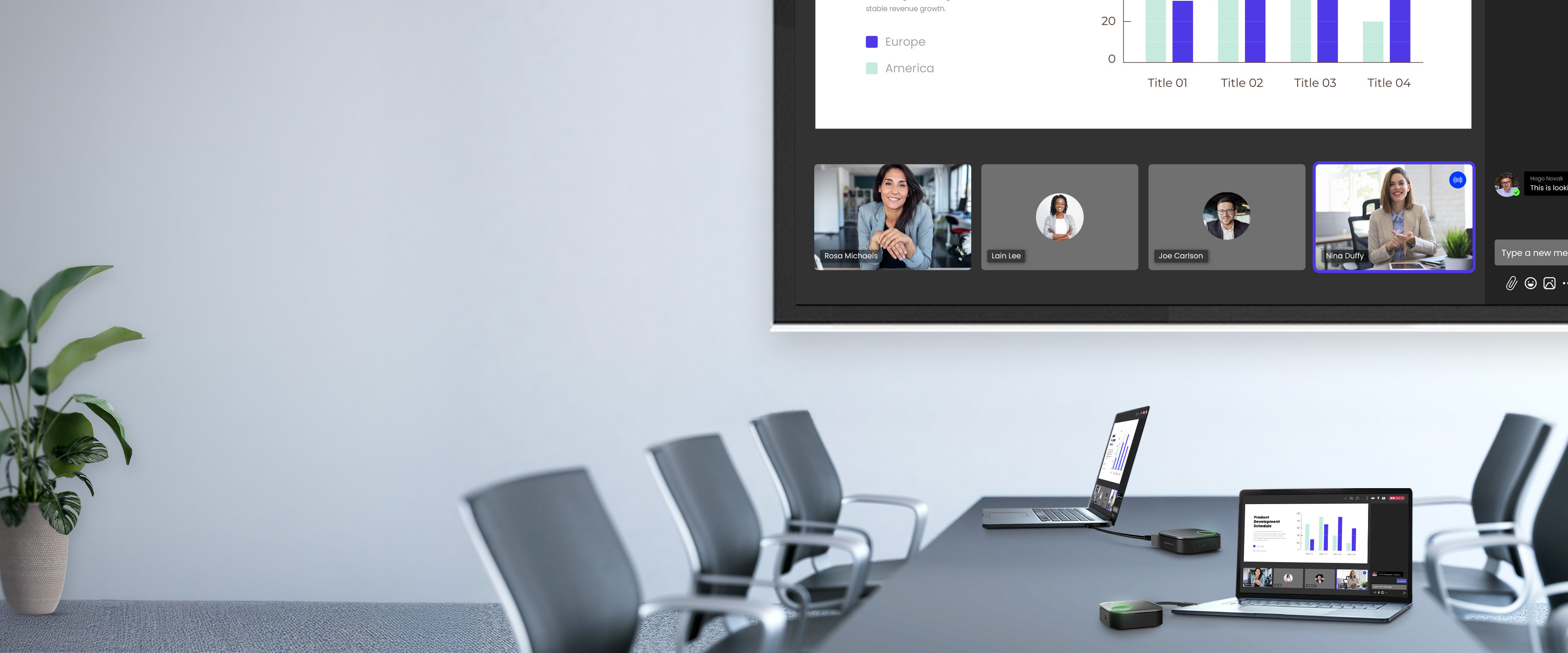 benq instashow wireless conferencing systeme tap and present in seconds