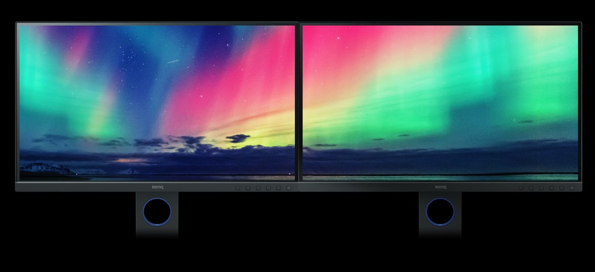 warna konsisten pada dual monitor