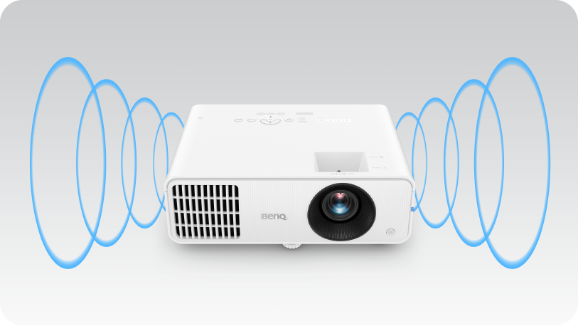 BenQ LH650 is with built-in 10W speaker to make your presentations loud and clear