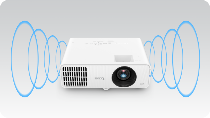 BenQ LH650 được tích hợp loa 10W giúp bài thuyết trình của bạn to và rõ ràng