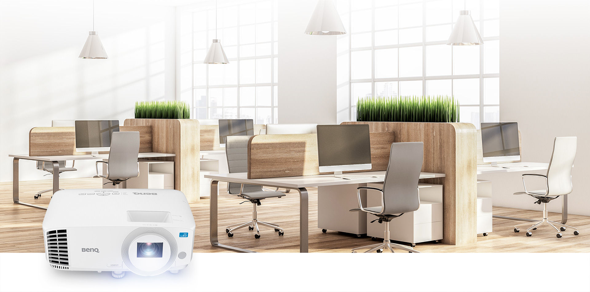 BenQ LH500 with new SSI ligt source futureproofs your workspace sustainability