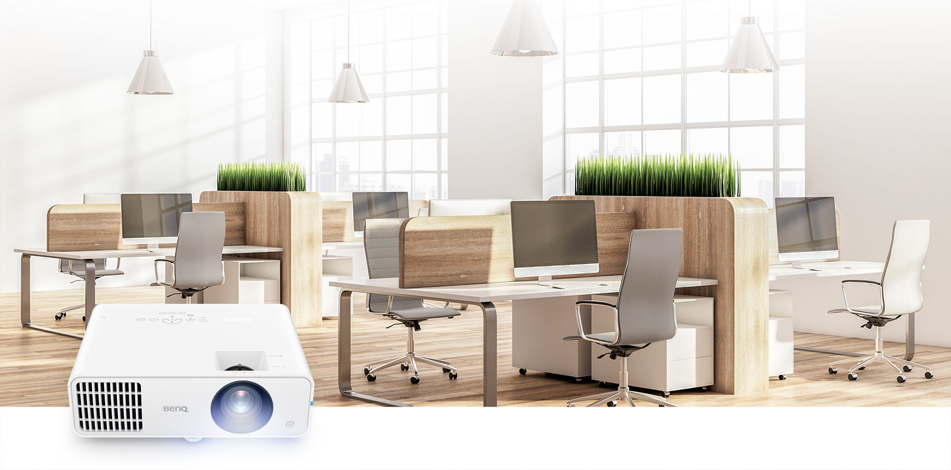 BenQ LH550 cu noua sursă de lumină SSI asigură sustenabilitatea spațiului dvs. de lucru 