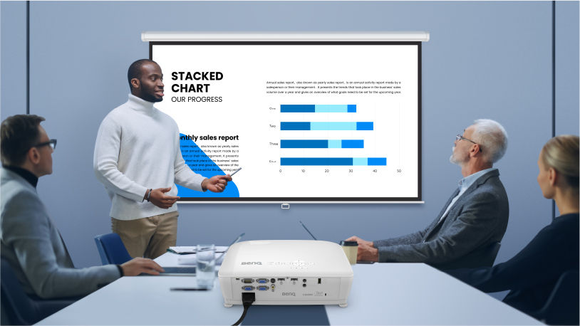 MW536 | 4000AL WXGA Business Projector with SmartEco™ Power