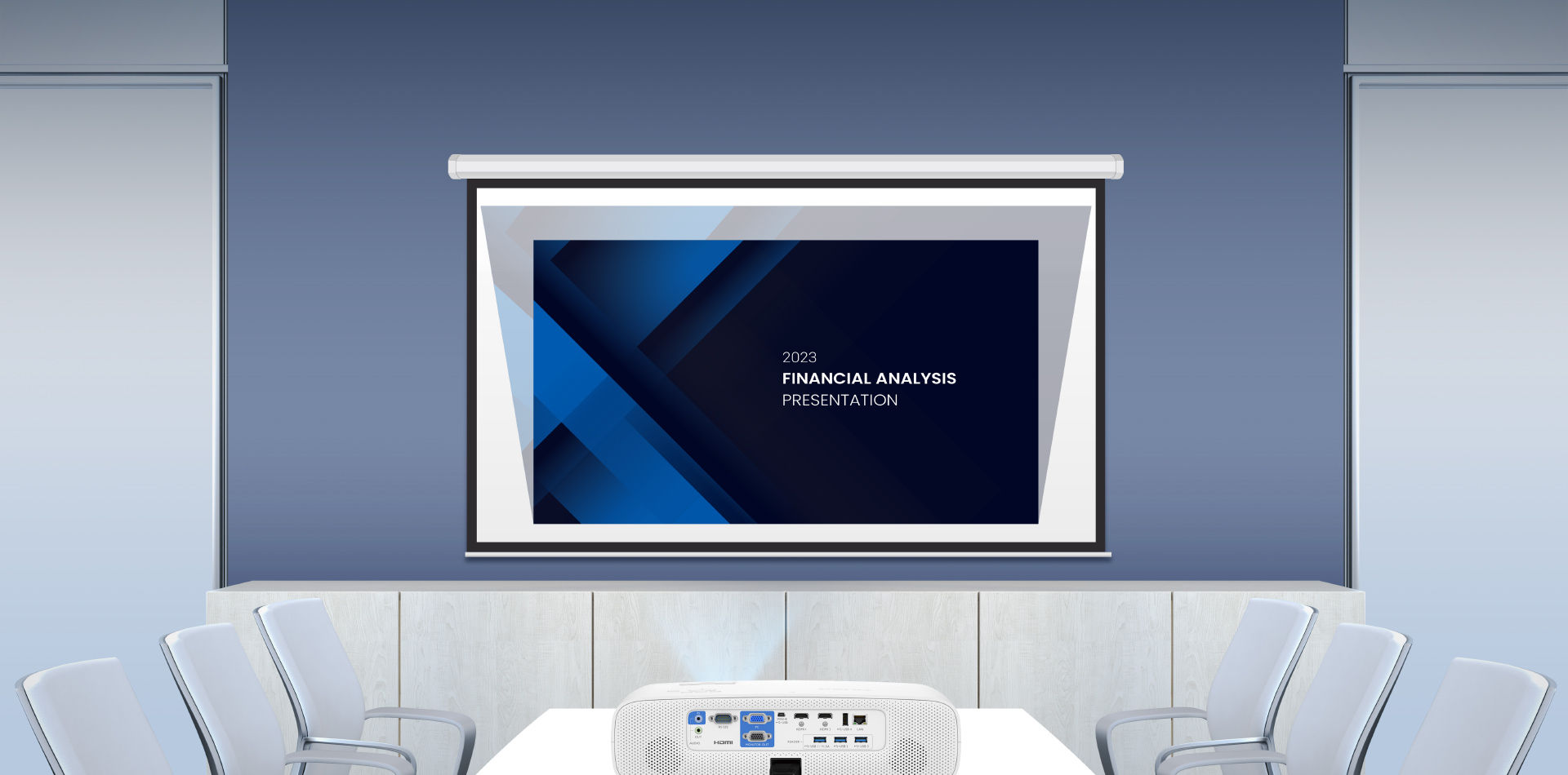 BenQ EH620 auto-detects the meeting content to provide the most suitable visual and audio settings