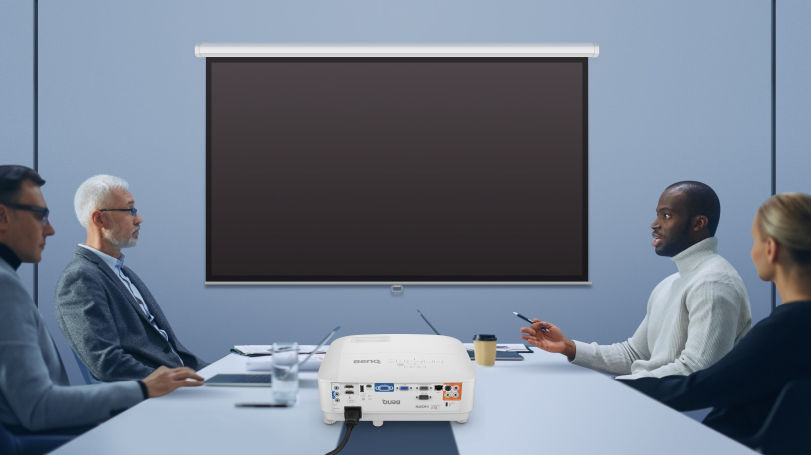 Press the Eco Blank  button to turn off the image for a period of time with 70% lamp power saving